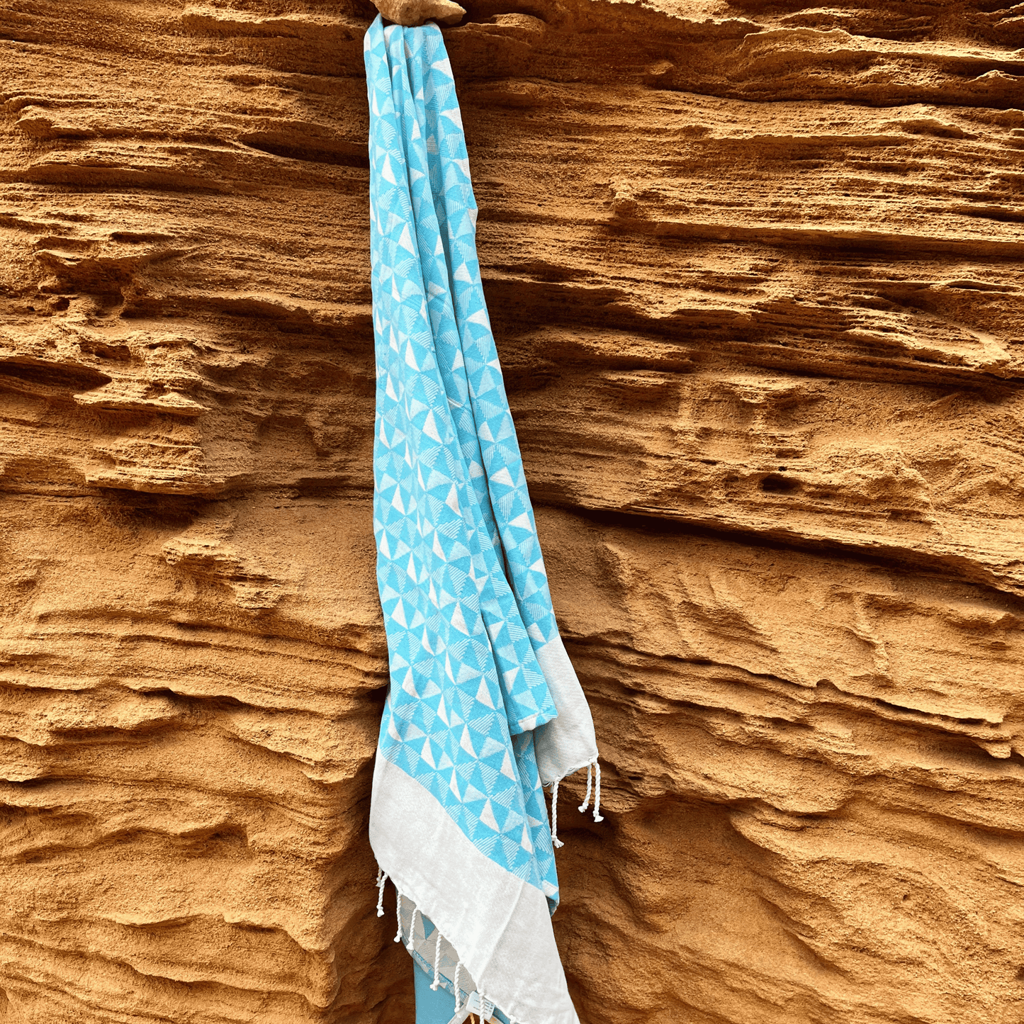 Serviette Plage | Fouta Motif Papillon Bleu Ciel 100 CM * 200 CM - swave-towels